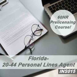 60 hr 20-44 Personal Lines Agent Prelicensing Course 60 hr 20-44 Personal Lines Agent Prelicensing Course