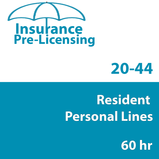 60 hr 20-44 Personal Lines Agent Prelicensing Course -{brand}  Insurance, Florida, Property & Casualty, Insurance Pre-Licensing, Property & Casualty, Property and Casualty, Pre-licensing, Insurance, All Courses,60 hr 20-44 Personal Lines Agent Prelicensing Course
